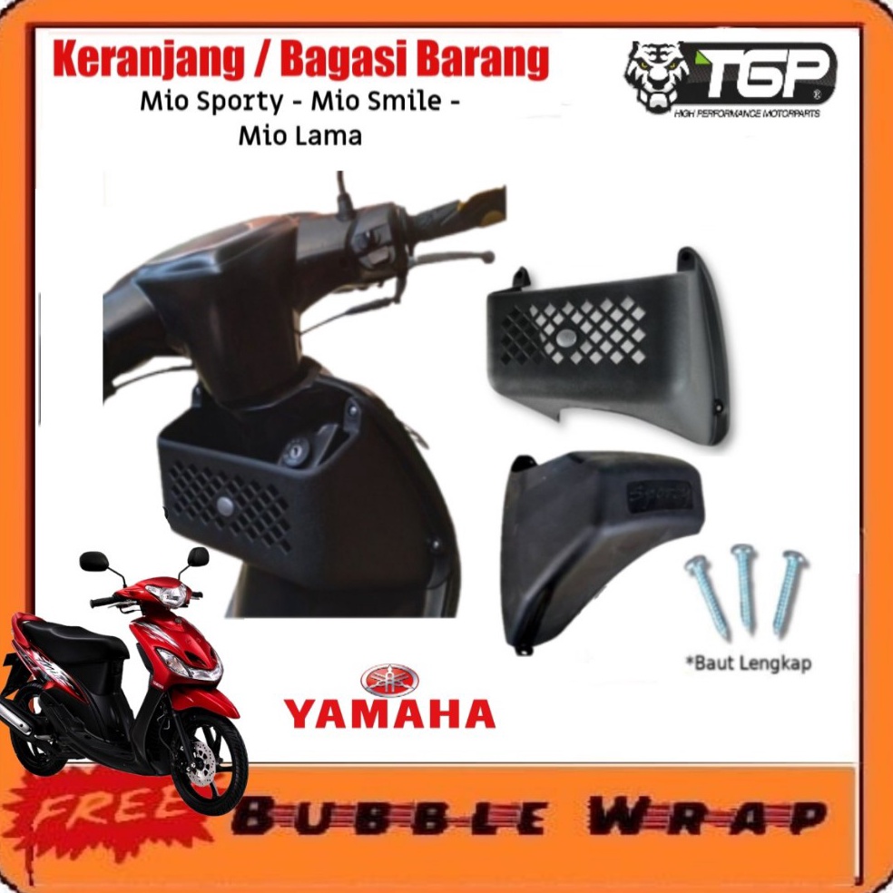 Terbaru Keranjang bagasi box barang depan motor mio Lama TGP mio sporty