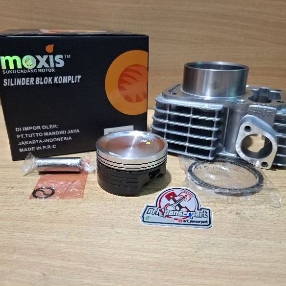 BLOK SEHER CRF 64,5 MM//BORING SET BORE UP HONDA CRF 150 VERZA MEGAPRO NEW MONOSHOCK MOXIS//CYLINDER