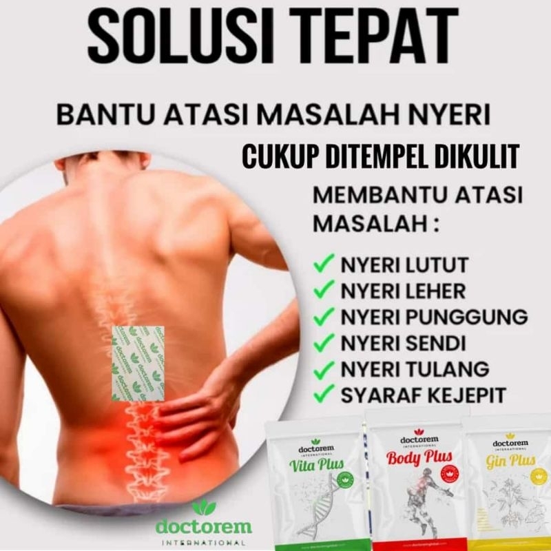 KOYO DOCTOREM BISA PILIH VITA PLUS | BODY PLUS | GHIN PLUS ECERAN