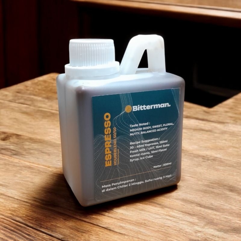

Bitterman Espresso blend 50/50 500ml