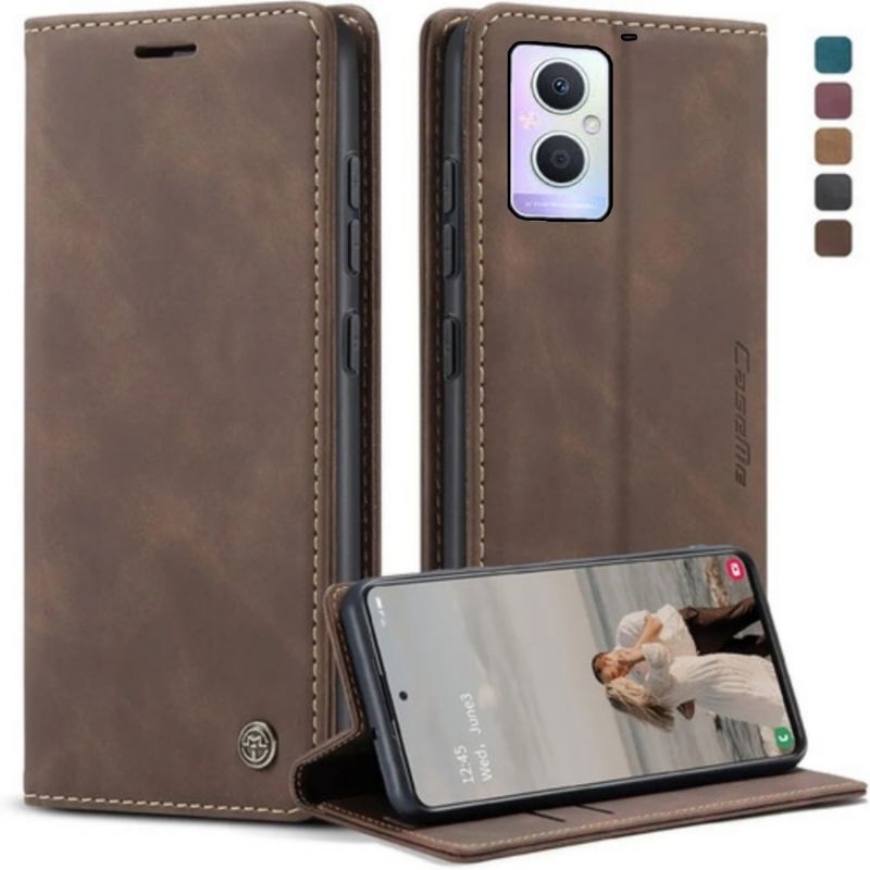 OPPO RENO 7Z 5G / RENO7 Z 5G / RENO 8Z 5G / RENO8 Z 5G CASEME Flip Wallet Leather Case Cover Sarung 
