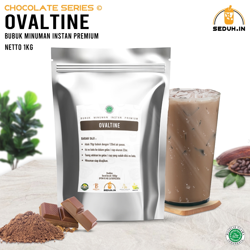 

Chocolate Ovaltine 1KG / Bubuk Minuman Cokelat
