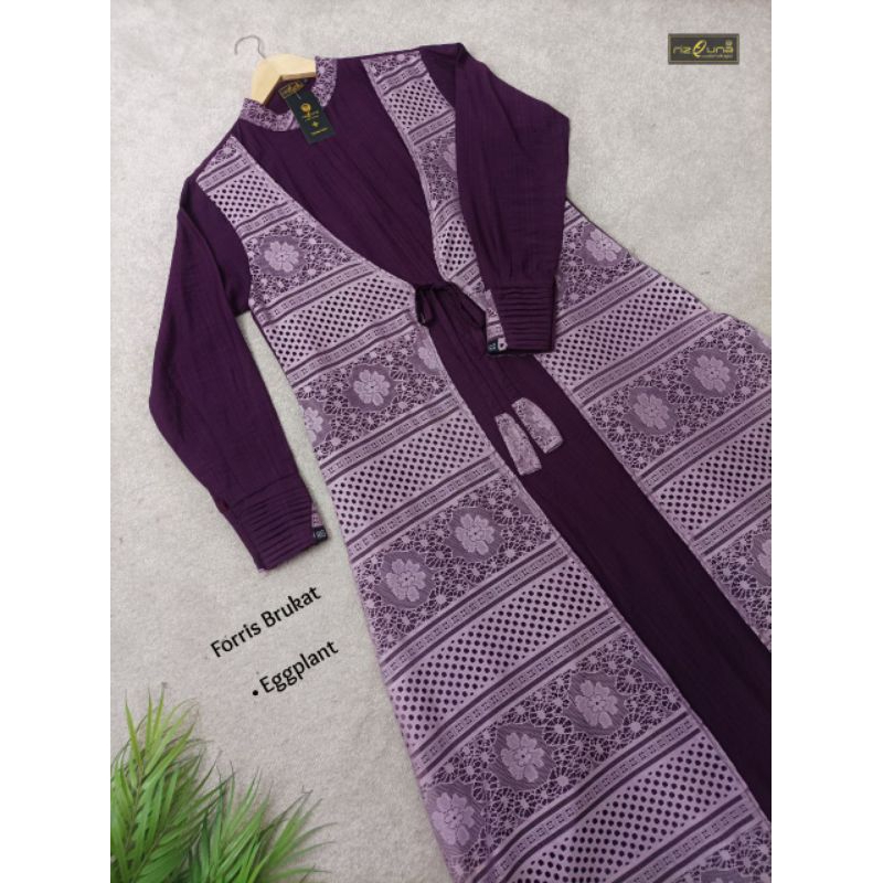 Gamis Forris Brukat by RIZQUNA GAMIS