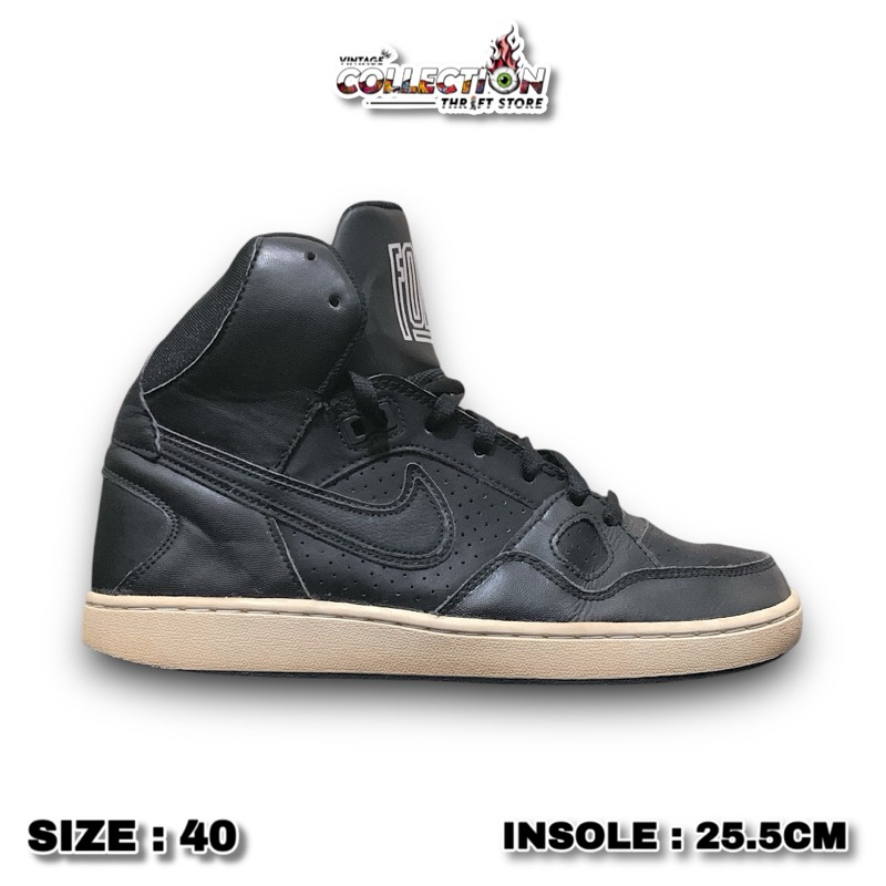 NIKE SON OF FORCE MID BLACK