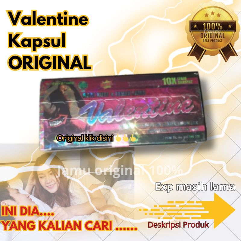 kapsul valentine original kapsul besar