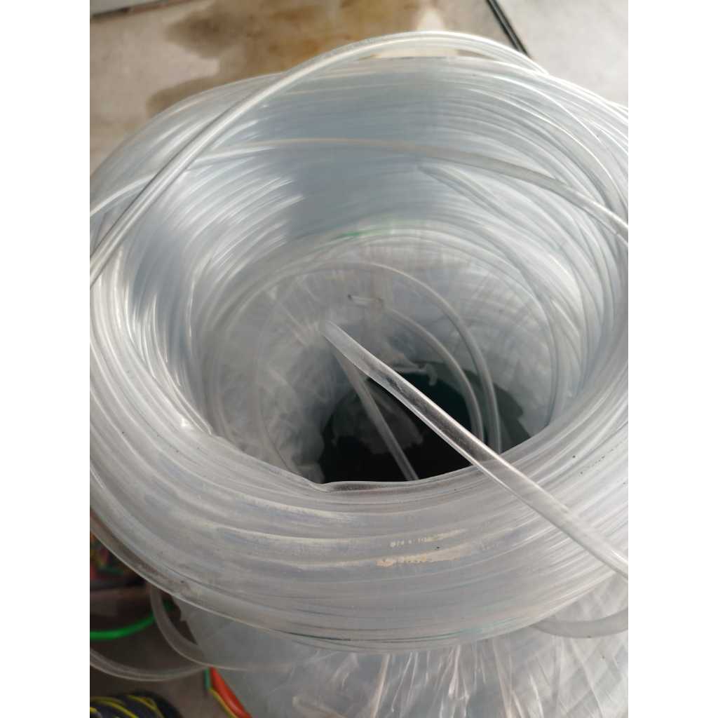 Selang Transparan Selang Water pas 1/4" 5/16" [Per Meter]