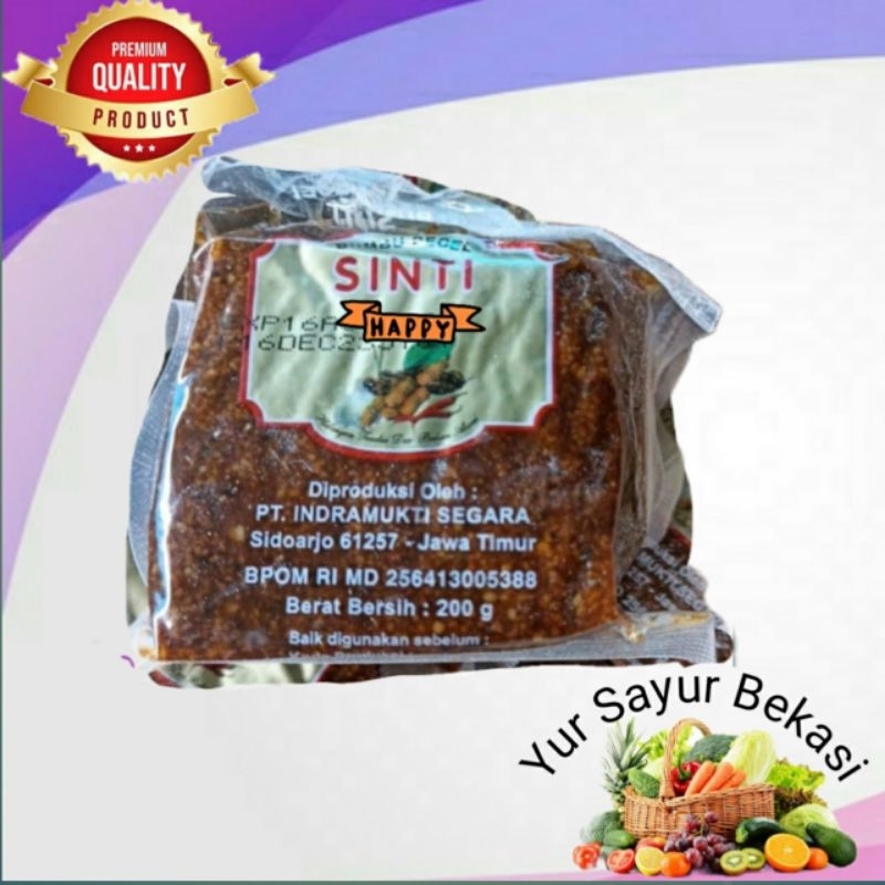 

Sambel Pecel/Bumbu Pecel Sinti Besar/Jumbo 200gr