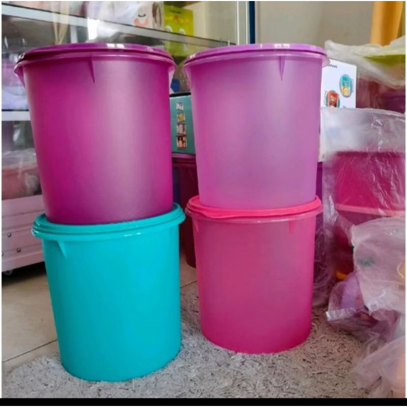 Promo Toples kerupuk Crispy canister 5 liter Tupperware eceran 1 pcs
