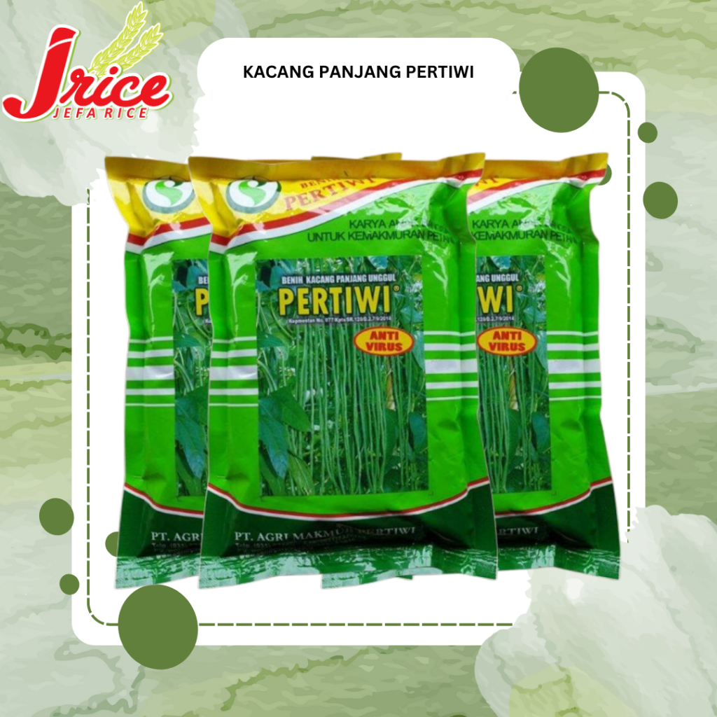 BENIH KACANG PANJANG PERTIWI ANTI VIRUS BIBIT KACANG 500 GRAM BENIH PERTIWI
