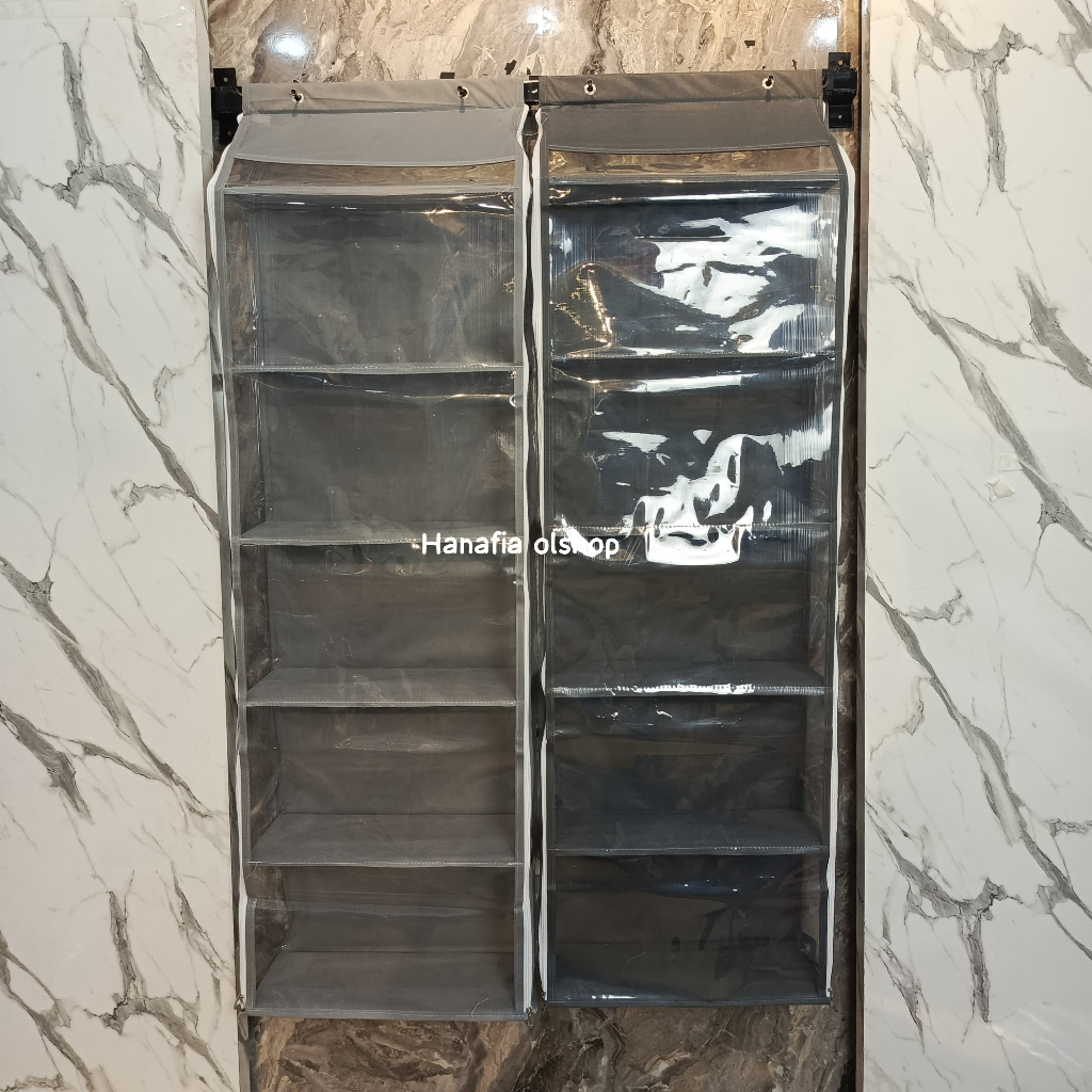 RAK TAS | RAK TAS GANTUNG | RAK TAS TERTUTUP ANTI DEBU | RAK TAS GANTUNG JUMBO | RAK | RAK ESTETIK