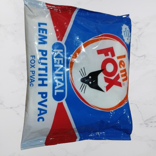 

LEM FOX PVAc BIRU 350 gr LEM FOX BIRU ORIGINAL