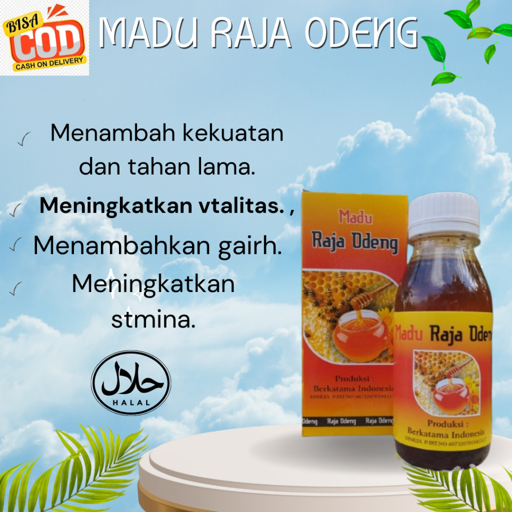 

Madu Herbal Raja Odeng Obat Meningkatkan Daya Tahan Tubuh Pria