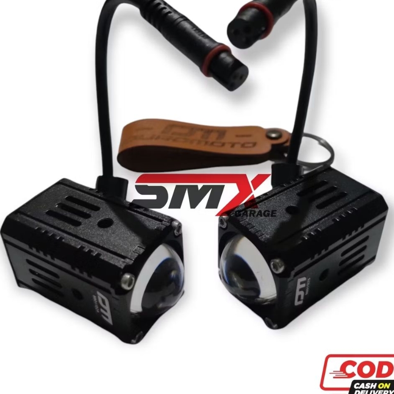 DUROMOTO X1 / X1-GT - Lampu tembak sorot putih kuning motor mobil LED duromoto x1 x1gt x1-gt duro mo