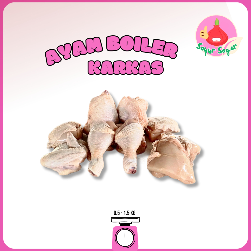 

Sayur Segar - Ayam Boiler Segar Karkas / Chicken Boiler