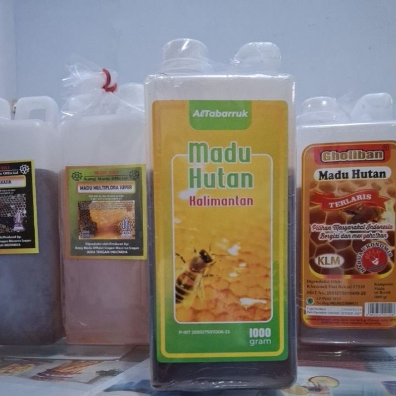 

Madu Hutan Kalimantan - AlTabarruk, berat bersih 1kg