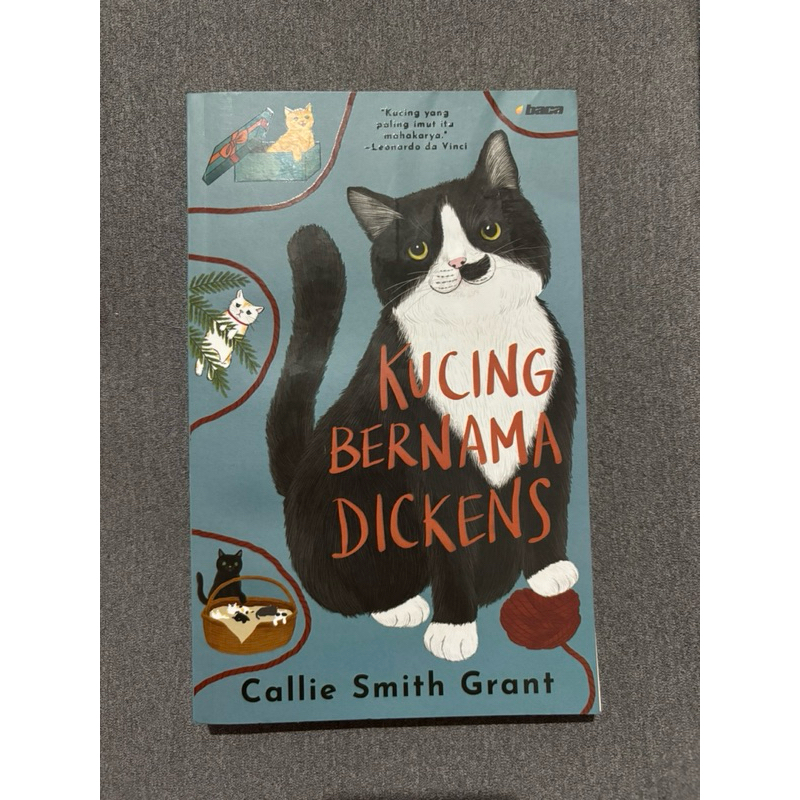 

Buku preloved kucing bernama dickens