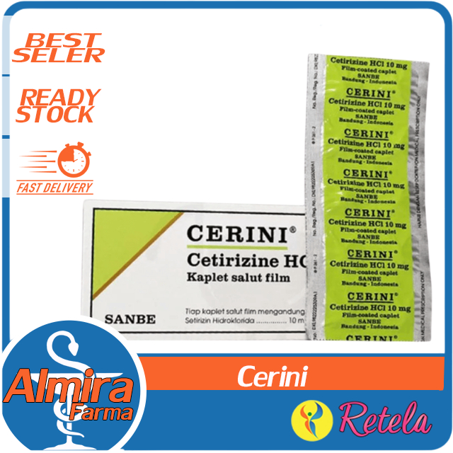 CERINI 10MG 1 STRIP 10 TABLET