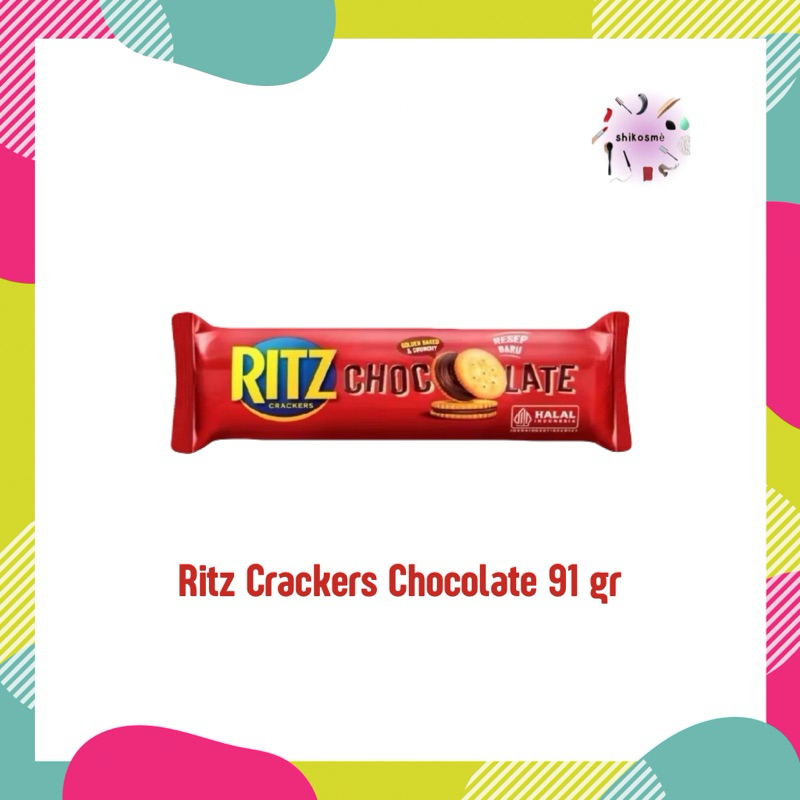 

Ritz Crackers Chocolate Biskuit Krim Cokelat 91 gr