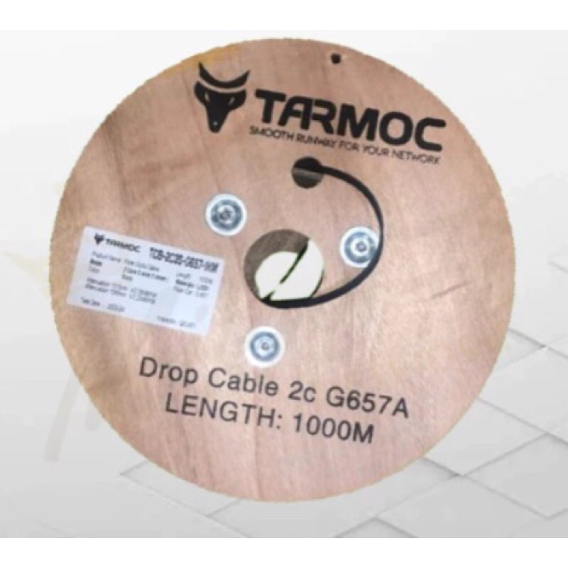 Cable FO 2 CORE 3 SELING 1000m | Kabel FO Drop Core 2 Core 3 Sling SM