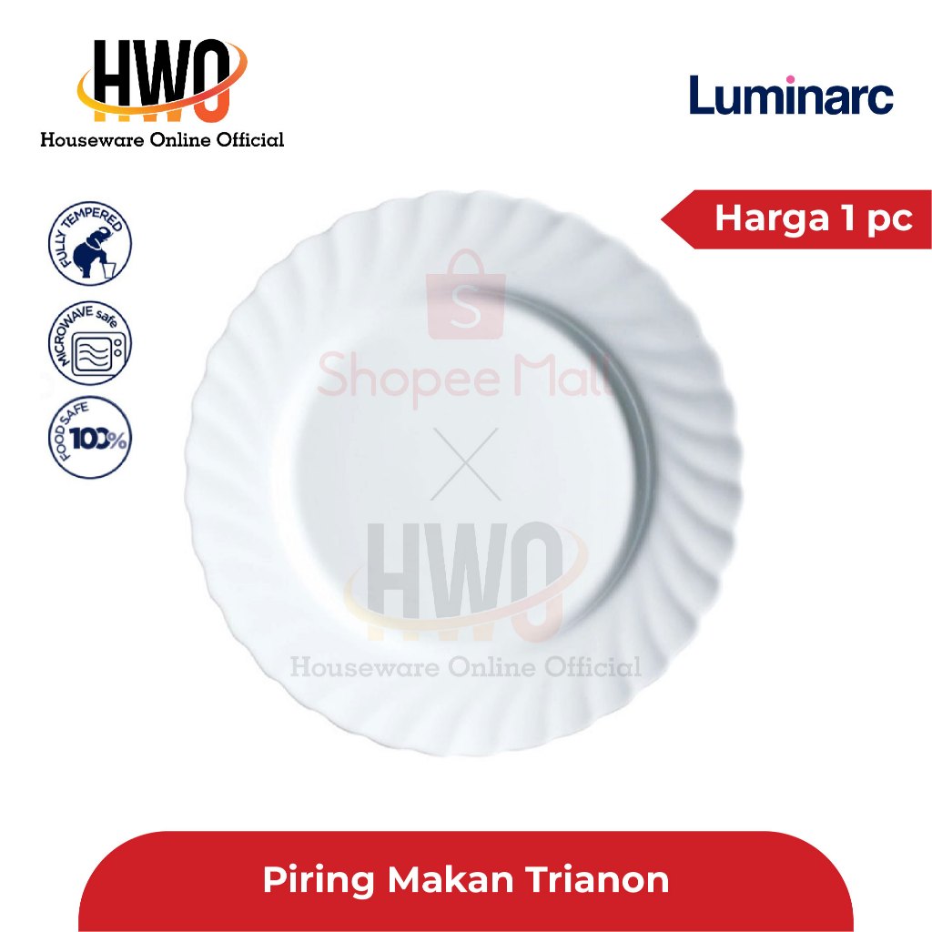 Luminarc Piring Makan Trianon Dinner Plate