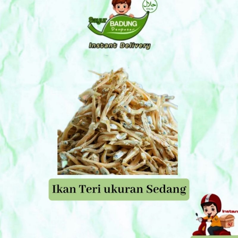 

Ikan Teri ukuran sedang _ Badung