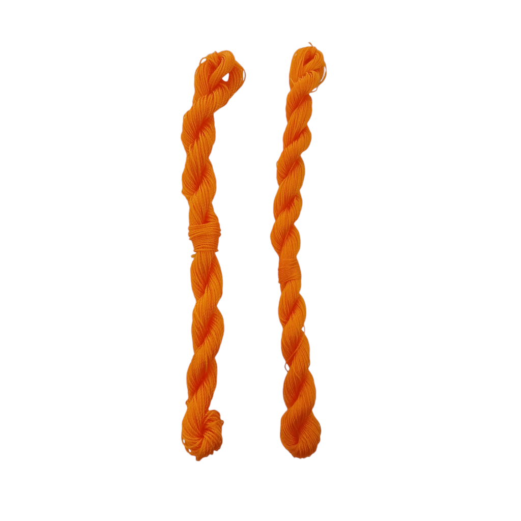 

Tali Tambang Plastik Tali Elastis Tali tukang, 1 Ikat Ukuran 1 mm, Warna Oranye untuk tanaman kebun.