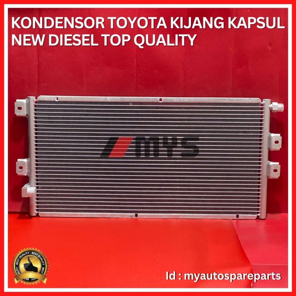 CONDENSOR AC Mobil TOYOTA Kijang Kapsul New Diesel KONDENSOR ASLI TOP QUALITY