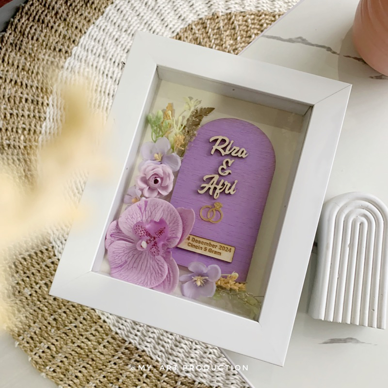 Mahar Pernikahan Nama Timbul Bahan Kayu Mahar Nikah