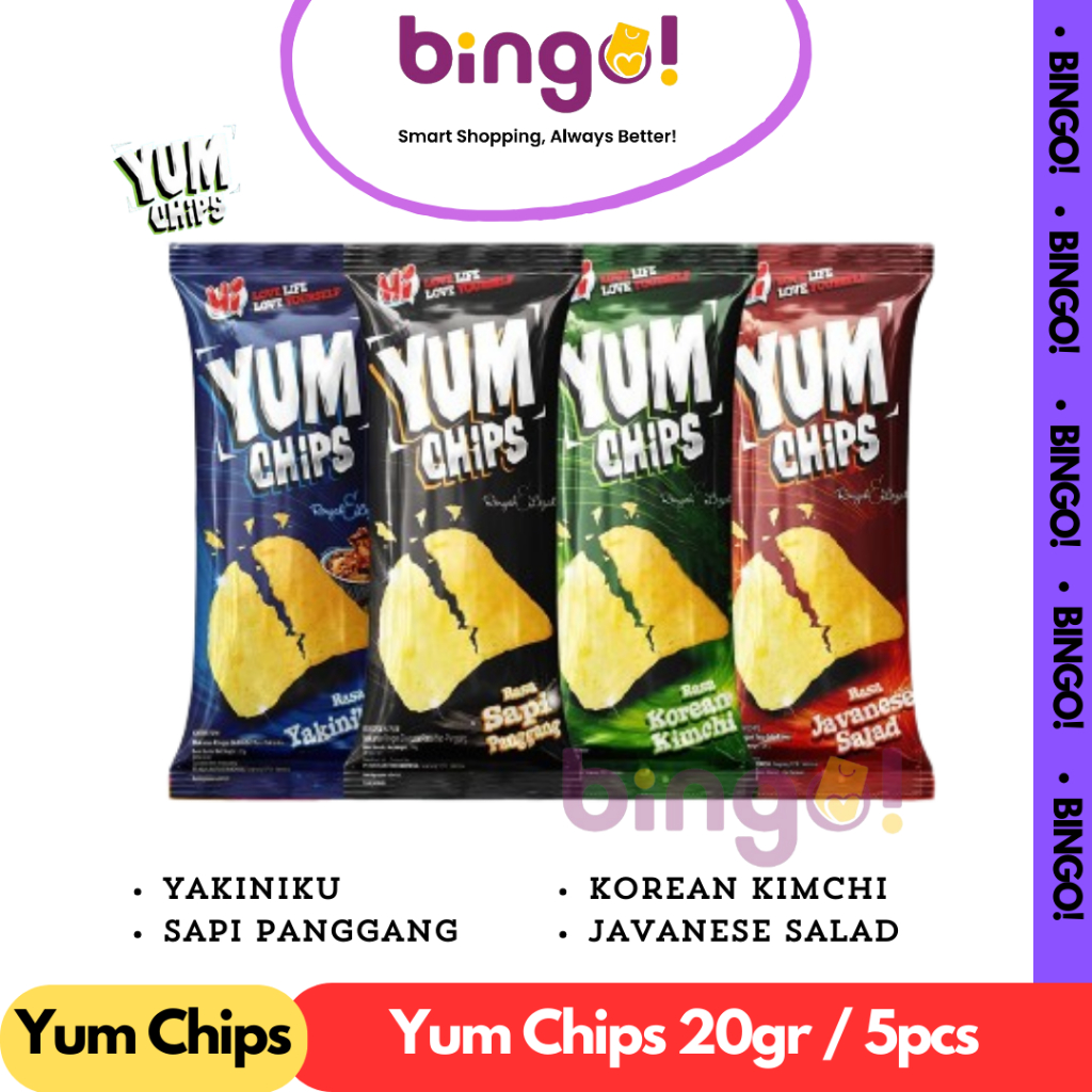 

Yumchips Snack 22gr isi 5pc