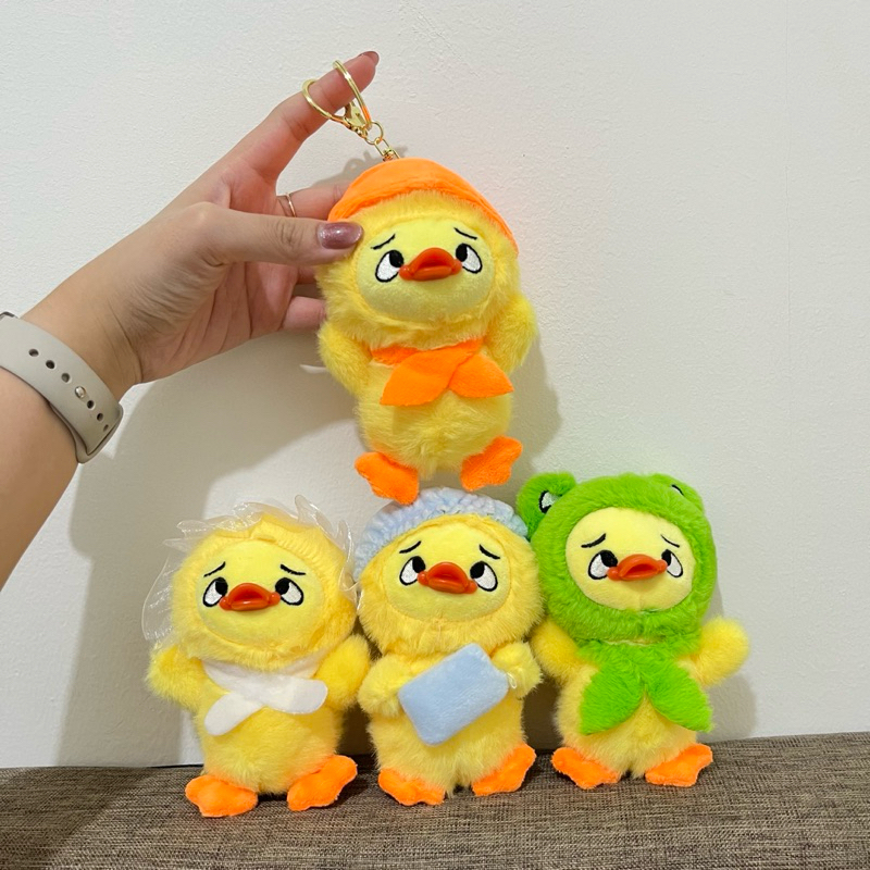 GANCI UPSET DUCK / GANTUNGAN KUNCI UPSET DUCK KOSTUM / UPSET DUCK KEYCHAIN