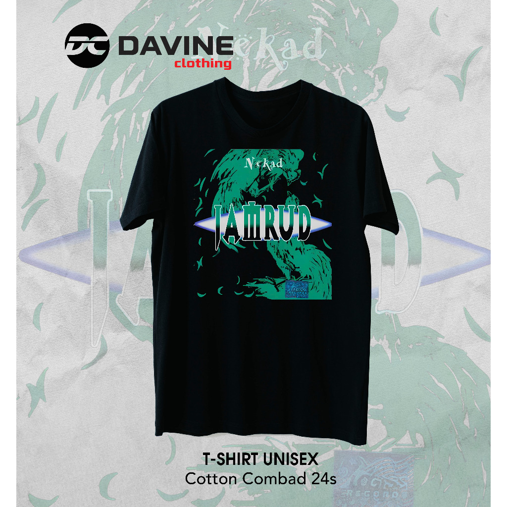 KAOS JAMRUD NEKAD / BAJU BAND JAMRUD / KAOS DISTRO MUSIK ROCK