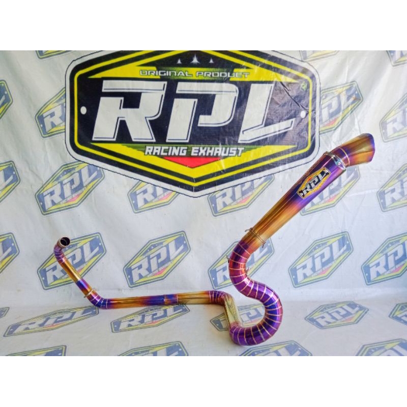 Knalpot Kidal Kobra Diamond RPL racing original Untuk motor VIXION CBR SATRIA SONIC R15 DLL