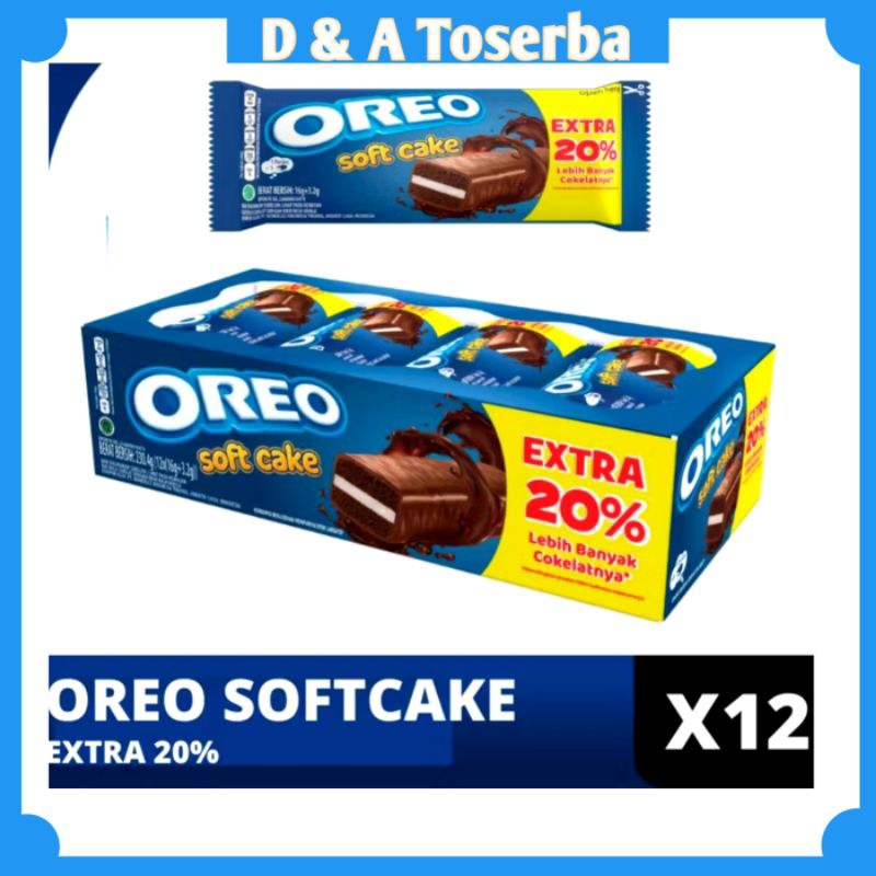 

Oreo Bolu Softcake Box 12x16g