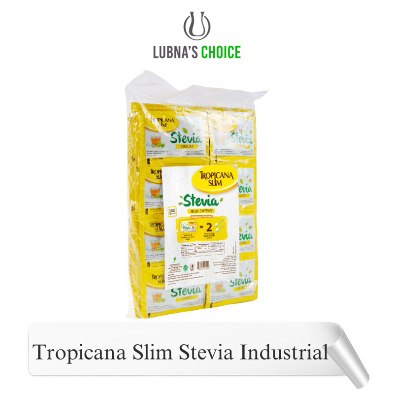 

Tropicana Slim Sweetener Stevia Kemasan Industrial - Pemanis Alami Nol Kalori