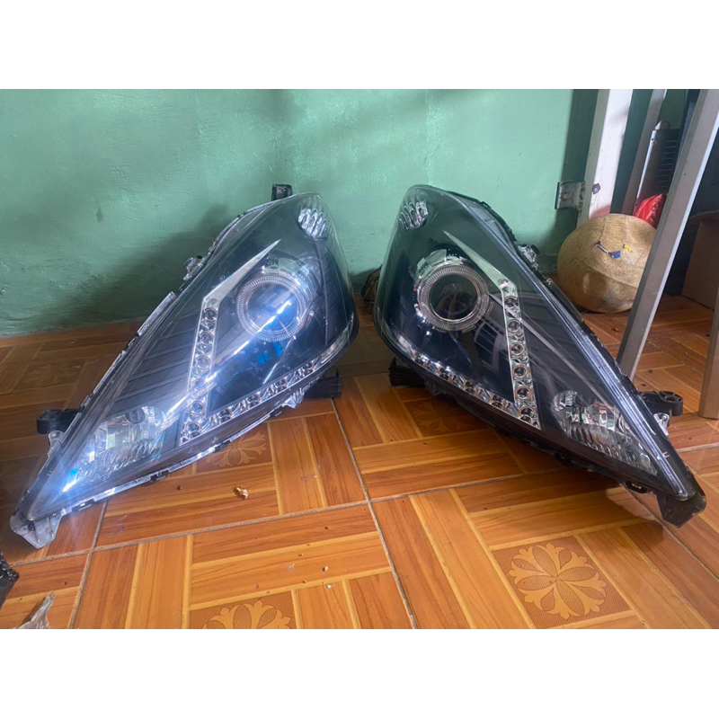 HEADLAMP HONDA JAZZ GE8 2008-2013 PROJECTOR LED CHRYSTAL BLACK DEPO