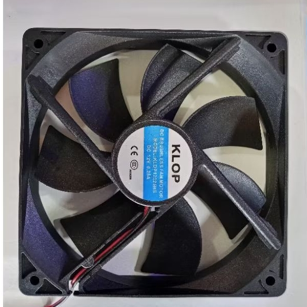 fan DC 12 volt / kipas DC 12 v 12x12
