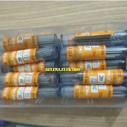 Harga per 20 pcs MATA BOR 1.8mm , mata bor pcb 1.8mm