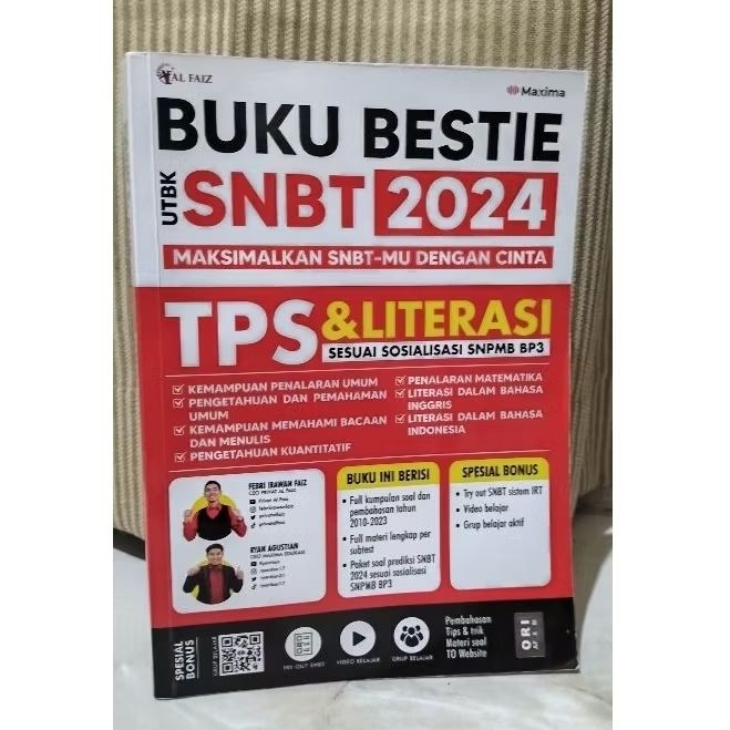 Buku Bestie UTBK SNBT 2024 TPS dan Literasi