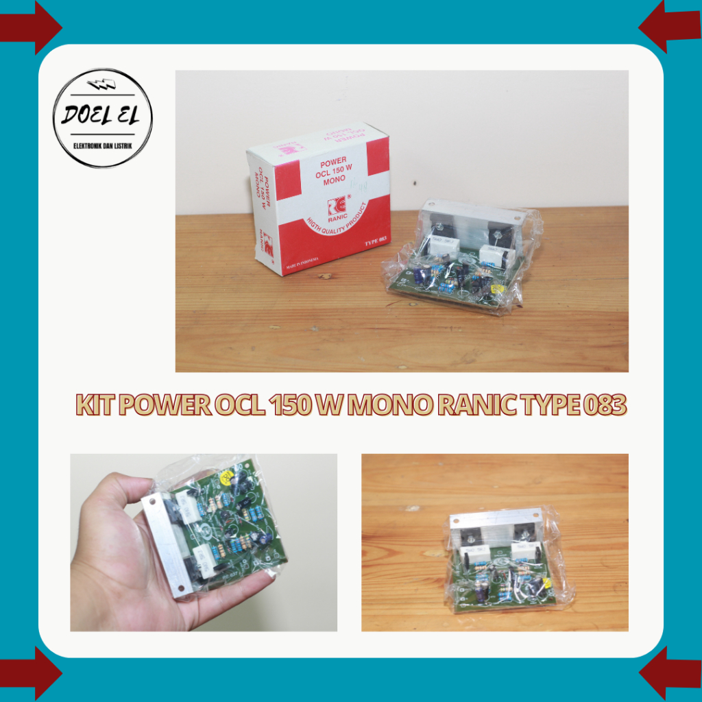 DOEL EL KIT POWER OCL 150 WATT MONO RANIC  TYPE 083 PLUS TR FINAL