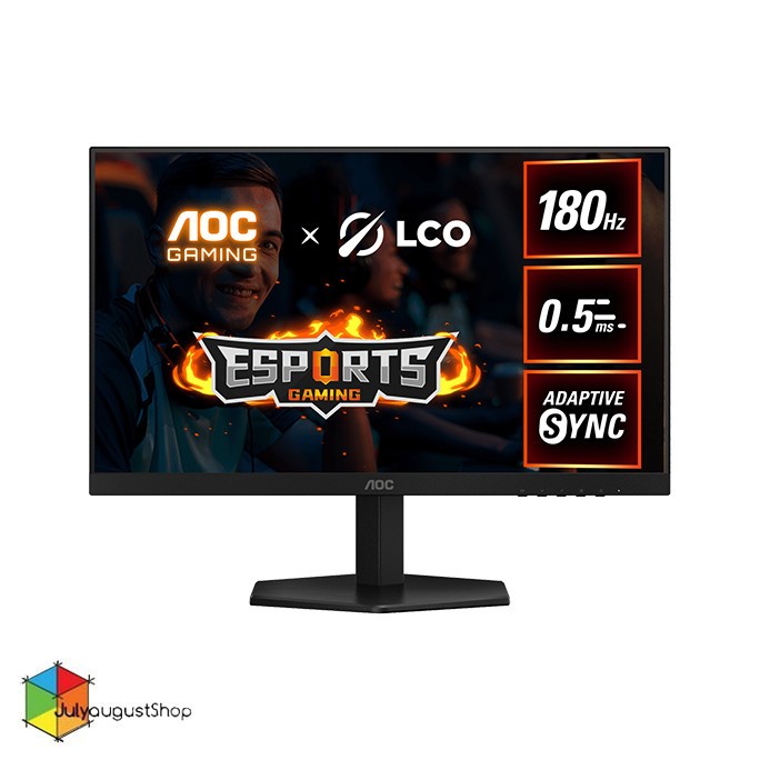 AOC 24G42E - 24" Fast IPS FHD 180Hz 1ms DP HDMI Gaming Monitor