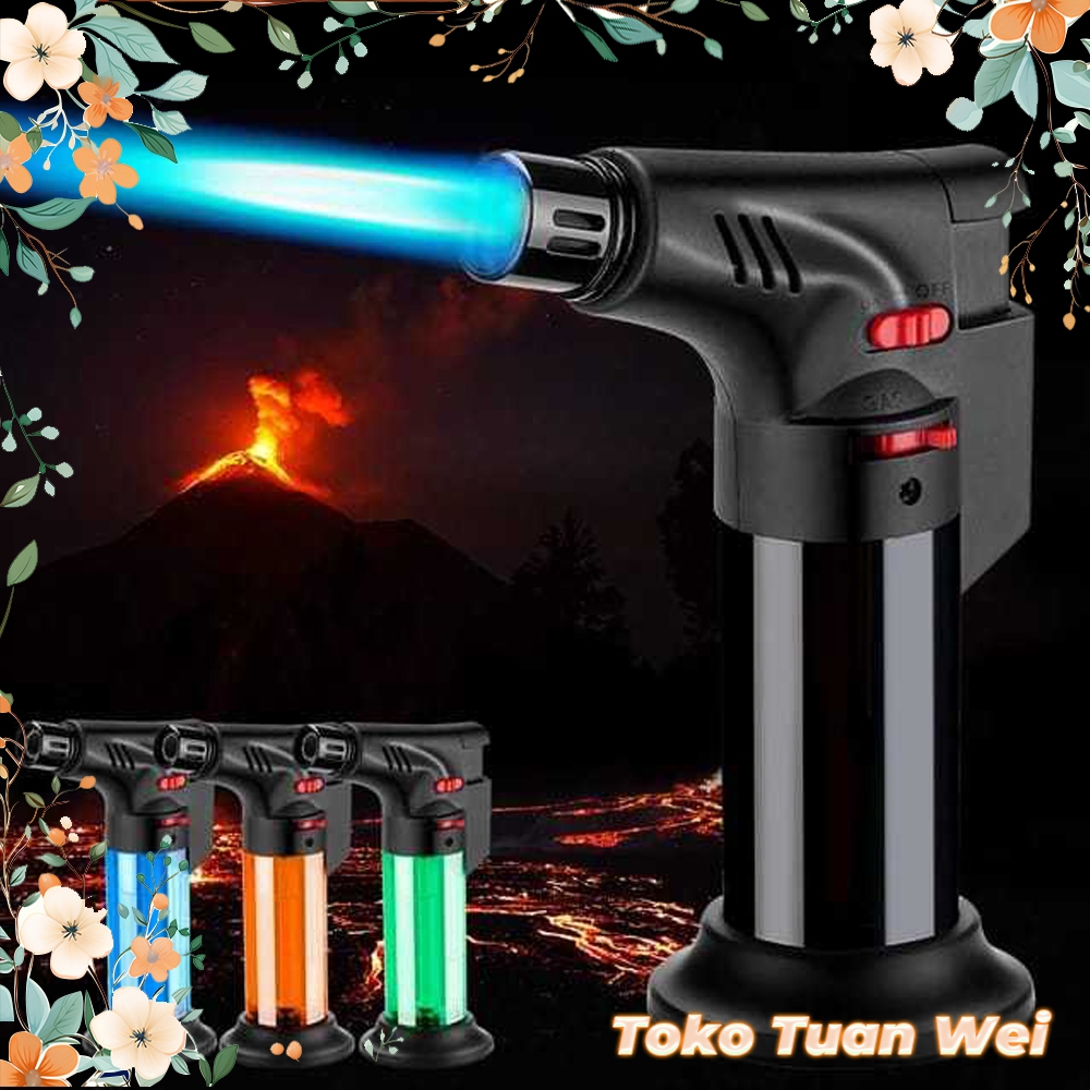 Korek Api Unik Dan Keren - Korek Api Jumbo Blow Torch Jet Gas Butane Anti angin Survival matches AN-
