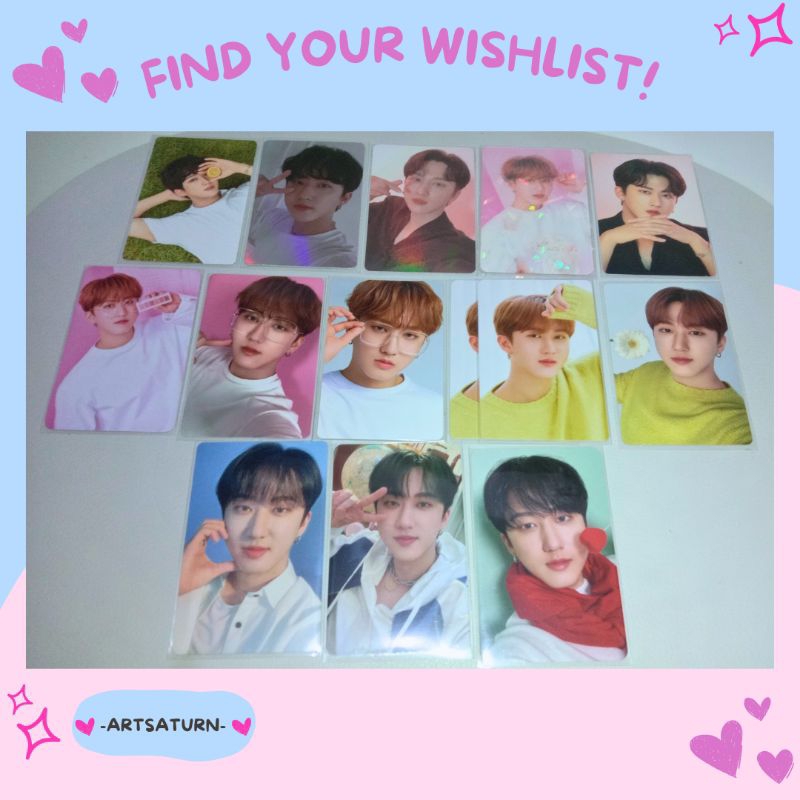 OFFICIAL CHANGBIN STRAYKIDS X NACIFIC PHOTOCARD