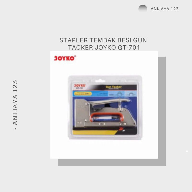 

Stapler Tembak Besi Gun Tacker Joyko GT-701