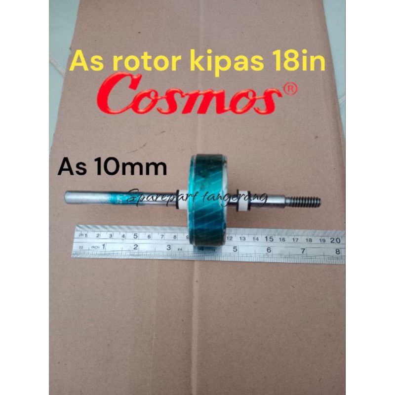 as rotor kipas cosmos 18in as10mm