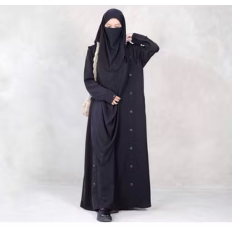 Produk Mazen Dress Alyaa Hagia Abaya Agnia Bahira Nuha Khimar Haura Mazen ori by Sistrside