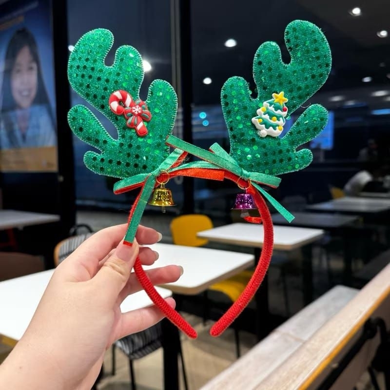 Bando natal/aksesoris natal/bando santa premium korea clause/ hiasan santa - Santa clause- JS-191-1