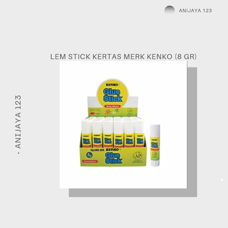 

Lem Stick Kertas Merk Kenko (8 gr)