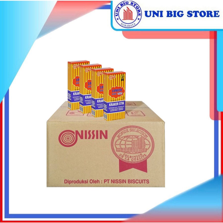 

Nissin Longer Stick Biscuits Stik 90 gr x 24 pcs DUS