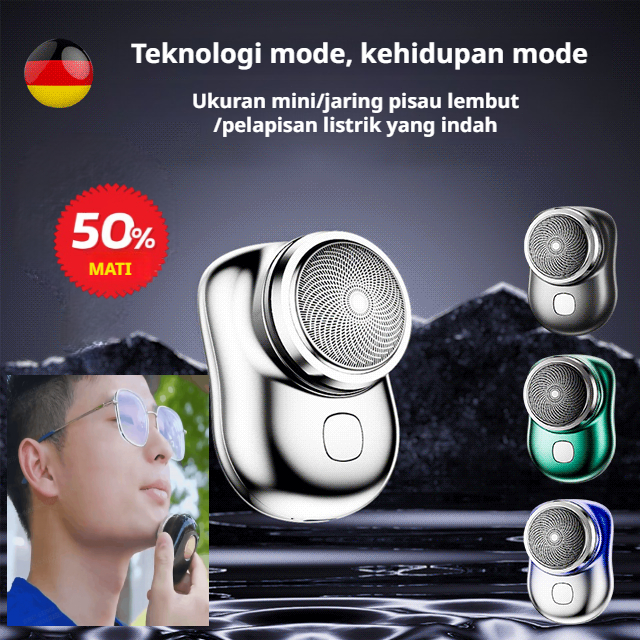 ⚡️Pengiriman 24 Jam⚡️Alat Cukur Kerajinan Jerman/Alat Cukur Listrik Yang Dapat Dicuci Saat Bepergian