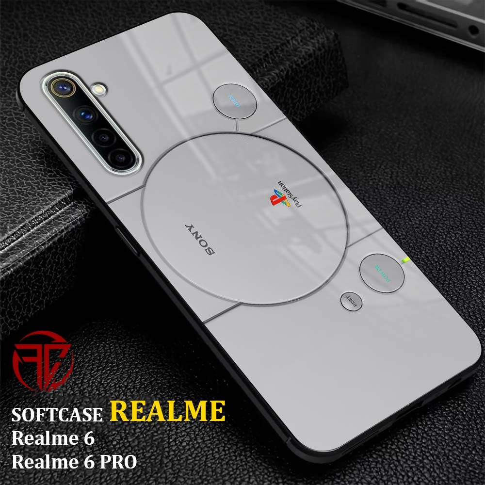 [AM27] Softcase Kilau Realme 6 | 6s | 6 PRO | Case Glossy Kesing Silikon Kaca Mika Pelindung Kamera 